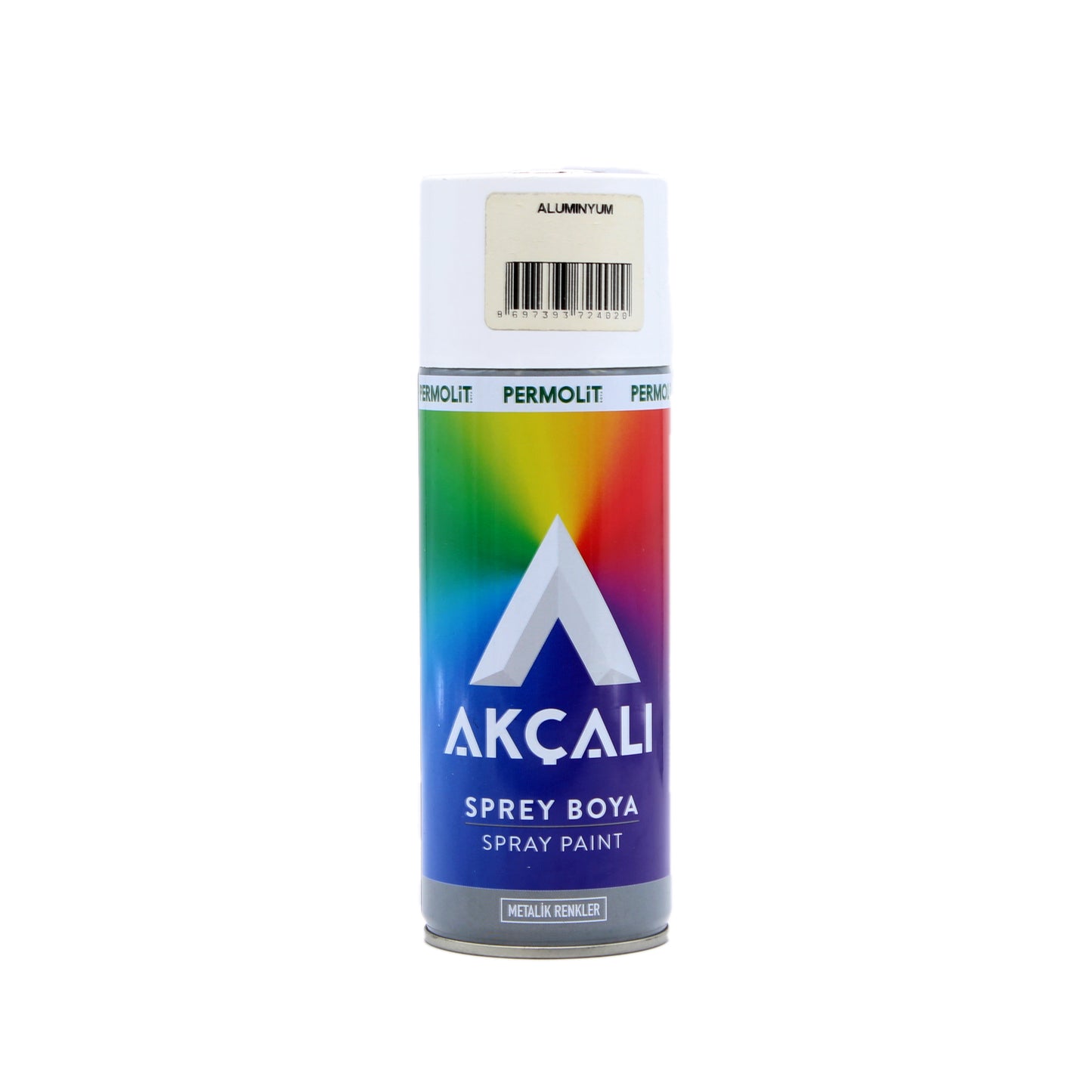 8697393724020, akçalı alümiyum sprey boya, alüminyum sprey boya