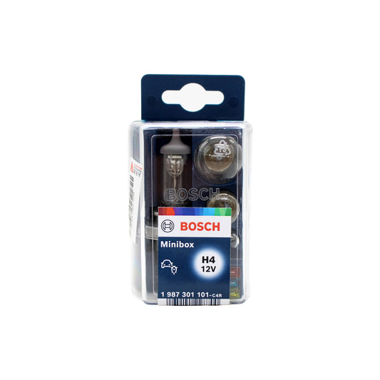 1987301101, 1 987 301 101, bosch h4 minibox, bosch yedek ampul seti, 12v h4 ampul takımı, oto yedek ampul kutusu, araç muayene ampul seti, zorunlu araç ampul seti, zorunlu trafik ampul kutusu