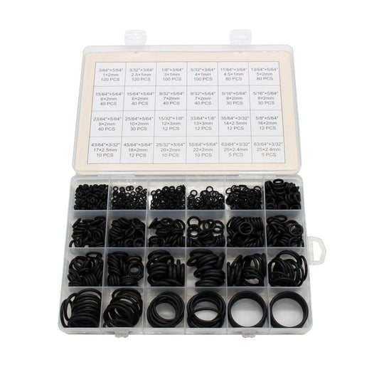 Universal Siyah Oring Seti 990 Parça NBR