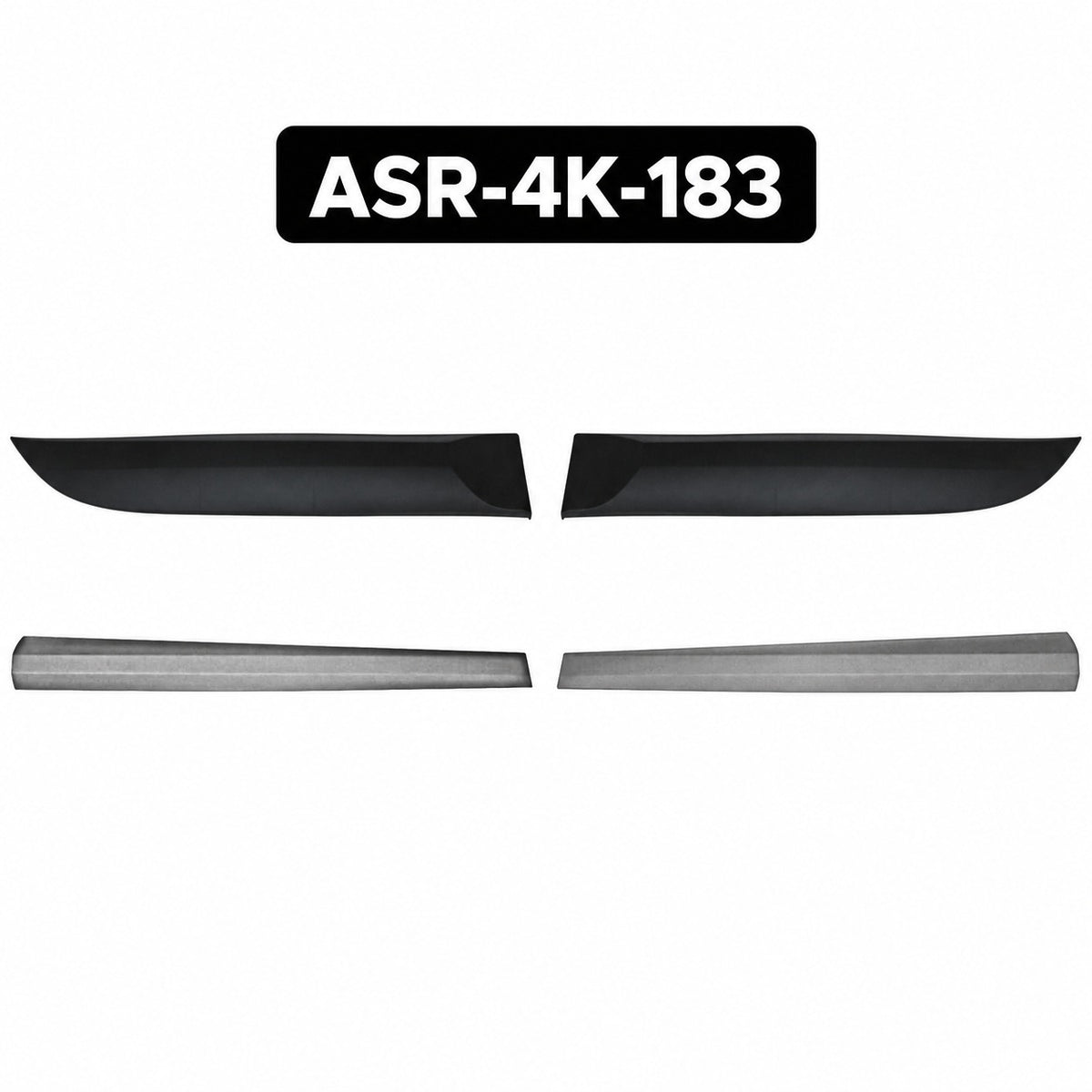 Renault Fluence Kapı Çıtası Bandı Takımı 4 Parça (Ön/Arka Sağ-Sol) Astar Boyalı - OEM 801868261R