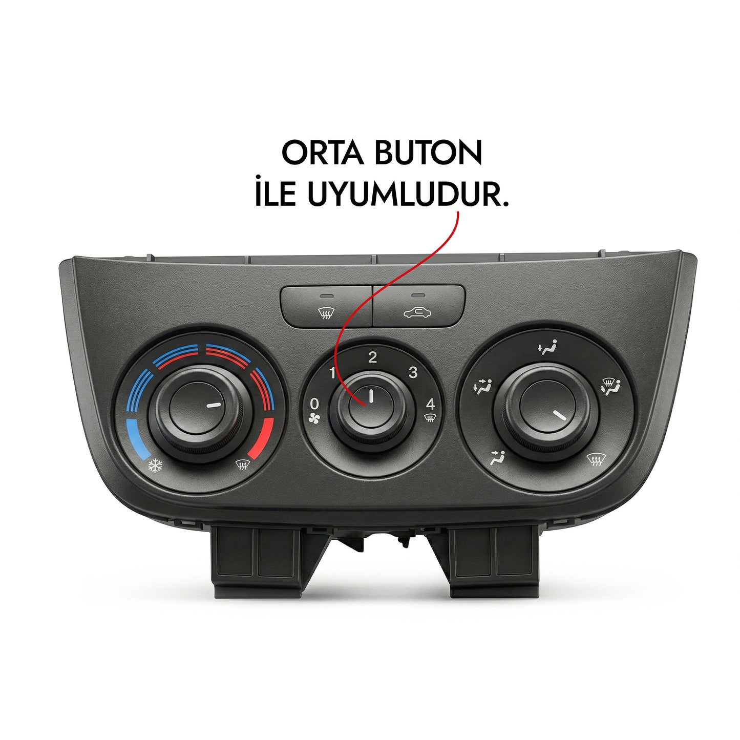 77366854, 77365403, fiat, doblo, Doblo orta kalorifer düğmesi, Doblo fan hız düğmesi, Doblo fan ayar düğmesi, Doblo 3 orta klima butonu, Doblo üfleme düğmesi, Doblo mat siyah orta tuş, Doblo kalorifer kademe düğmesi, Doblo göğüs orta düğme, Doblo 4 orta kalorifer anahtarı