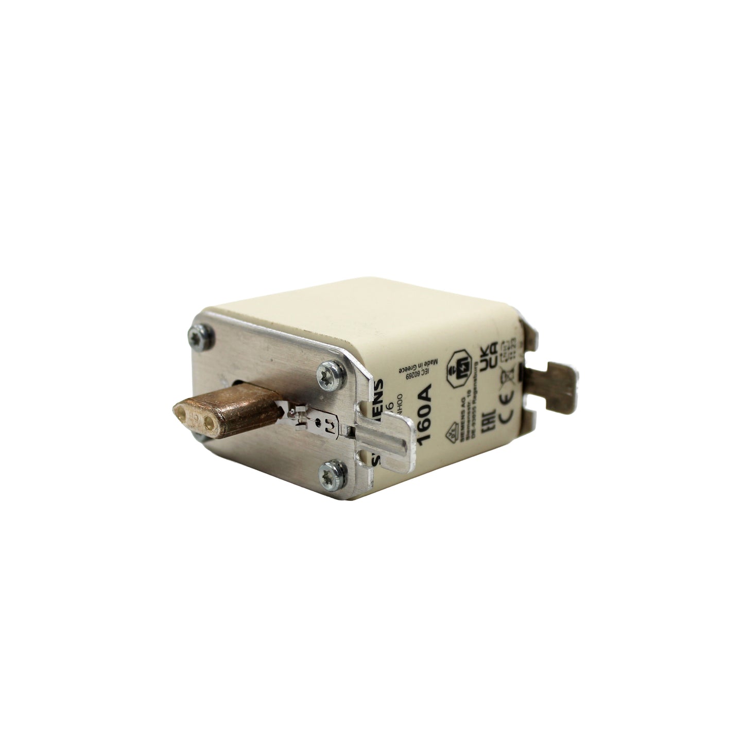 Siemens 3NA3836, NH2 Sigorta, 160A Bıçaklı Sigorta, NH Buşon, Siemens 160 Amper Sigorta, gG Sigorta, Siemens NH2 Buşon