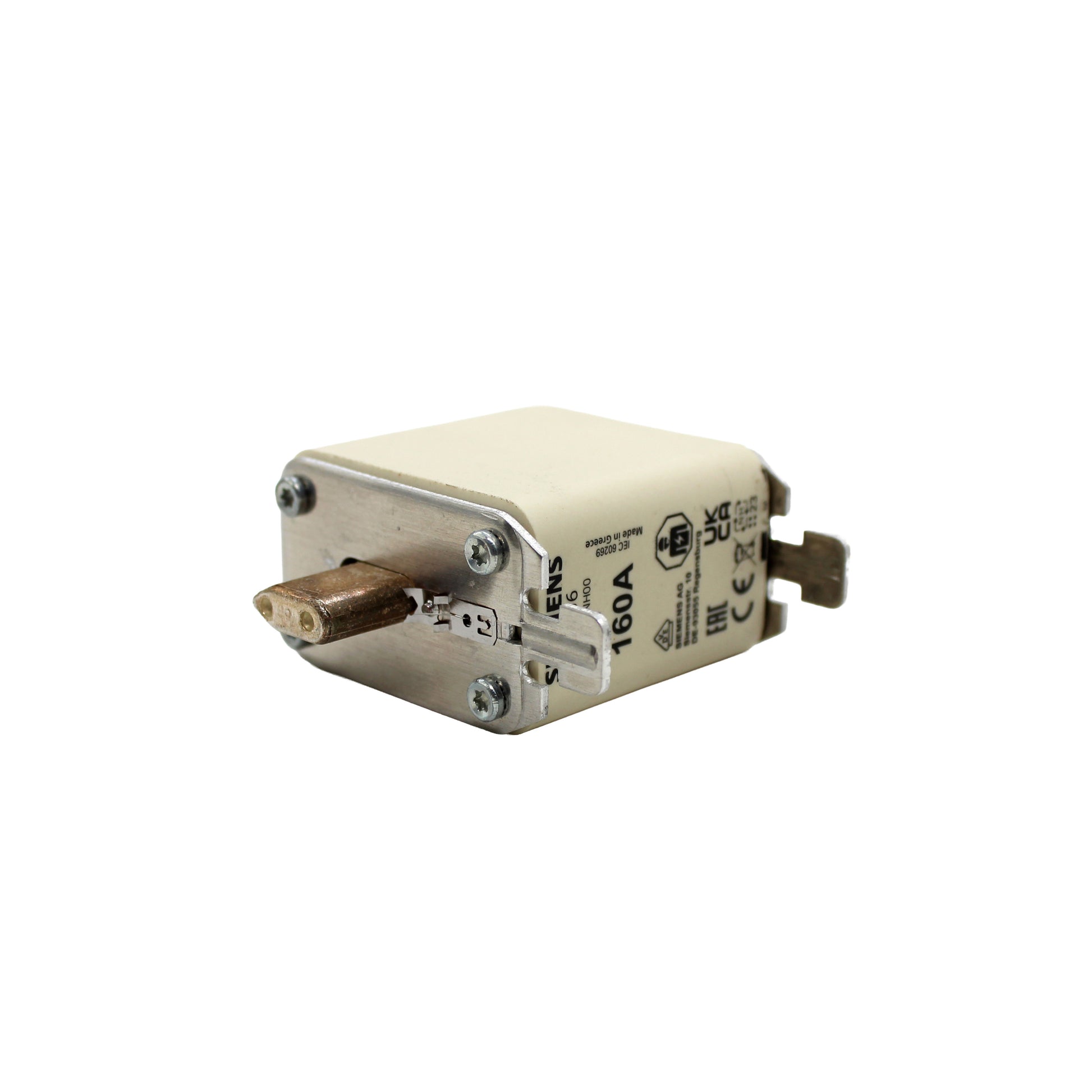 Siemens 3NA3836, NH2 Sigorta, 160A Bıçaklı Sigorta, NH Buşon, Siemens 160 Amper Sigorta, gG Sigorta, Siemens NH2 Buşon
